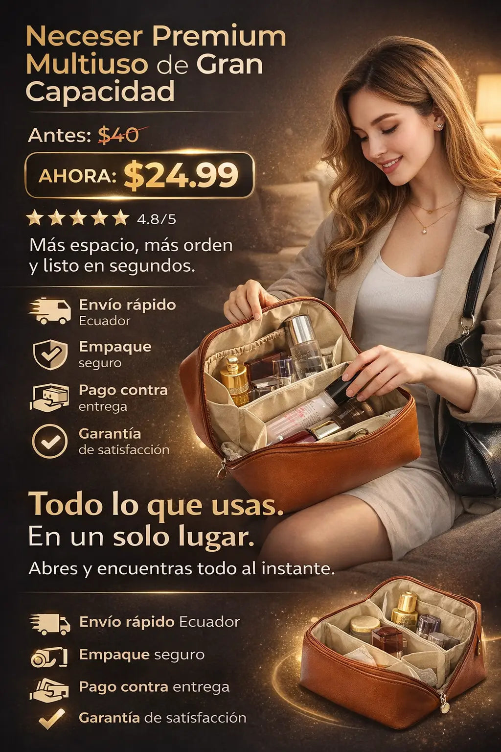 BOLSA COSMETIQUERA PORTATIL