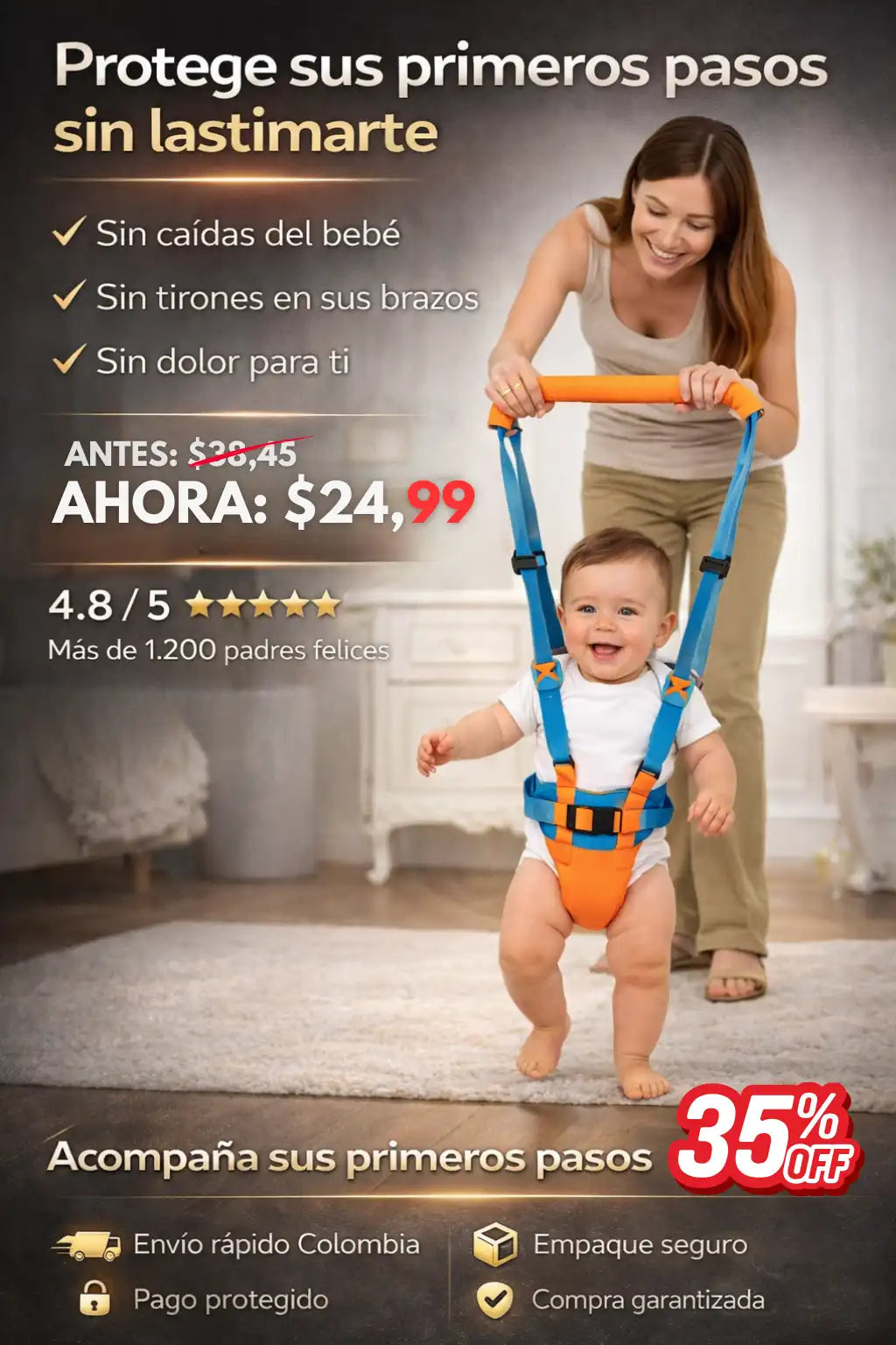 Arnés para bebe 🎁-35% OFF