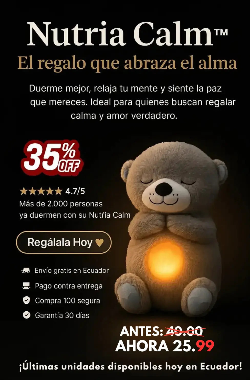 NUTRIA DULCE SUEÑOS