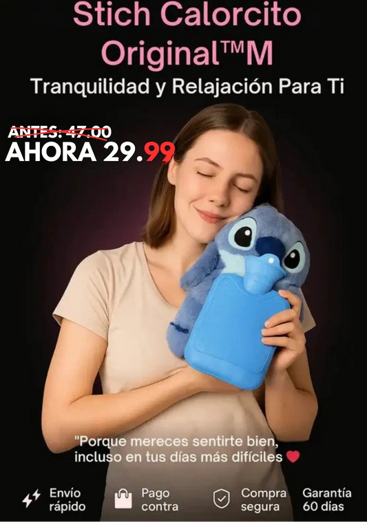 Stich Calorcito Original™: Tranquilidad y Relajación Para Ti