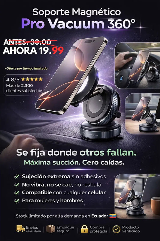 Soporte Magnético celular 360°