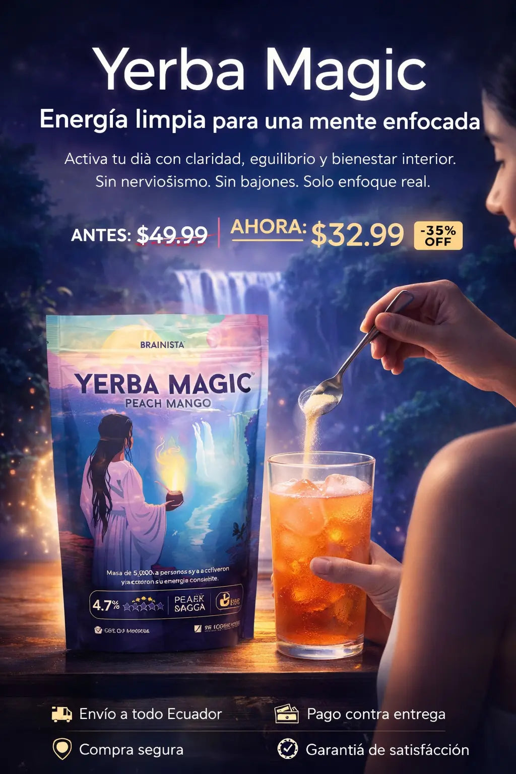 Yerba Magic Original Fórmula 3 en 1 🎁-35% OFF