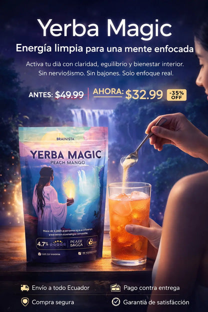 Yerba Magic Original Fórmula 3 en 1 🎁-35% OFF