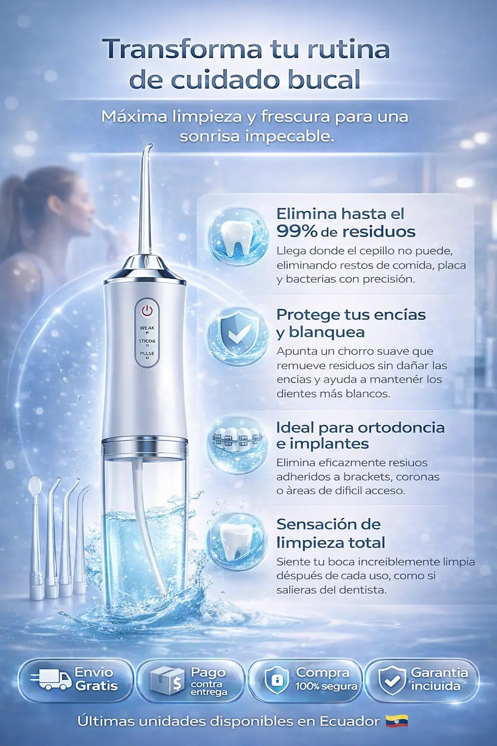 IRRIGADOR ORAL DENTAL WATERFLOW ®