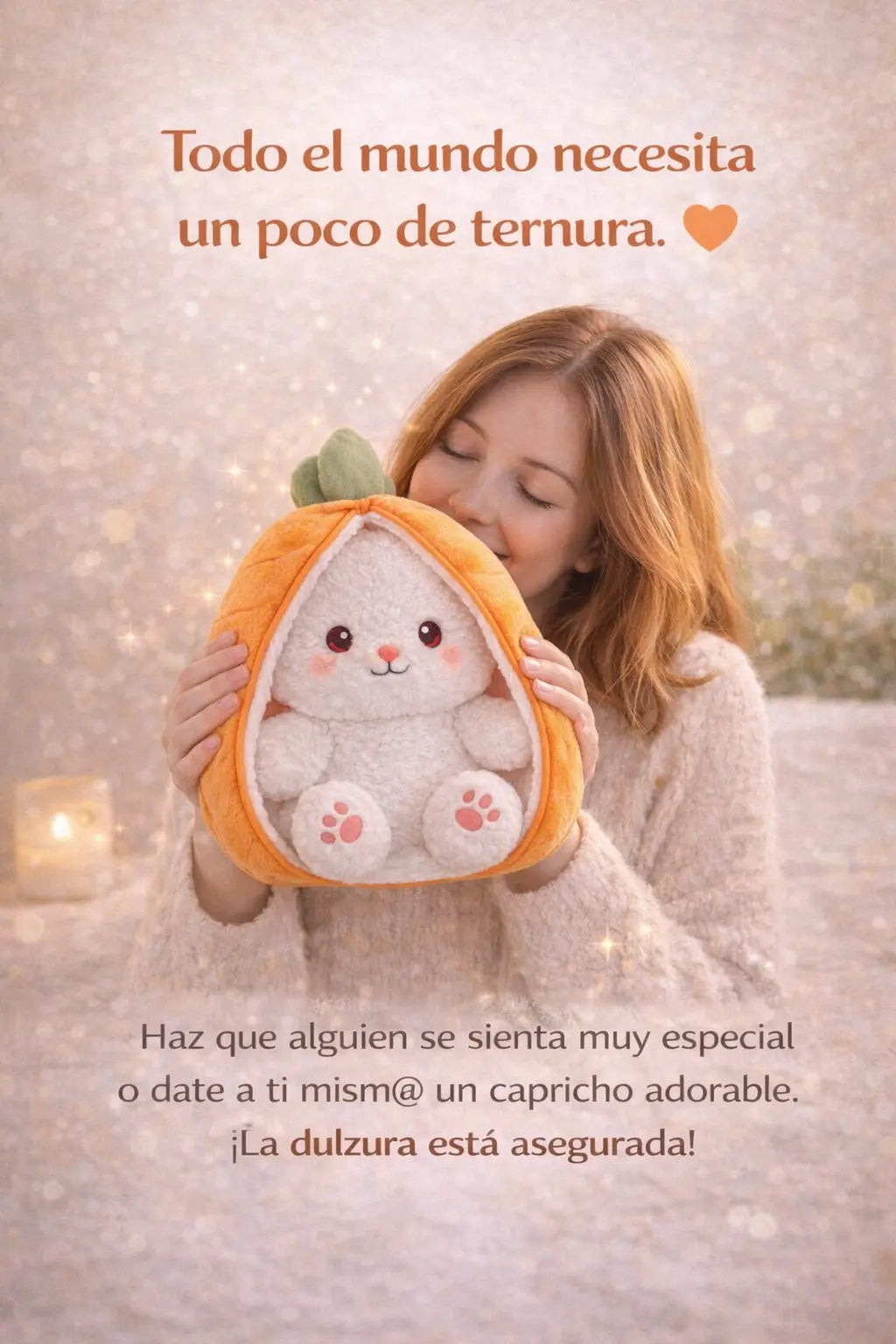 Peluche Conejo Zanahoria Transformable 🎁-35% OFF
