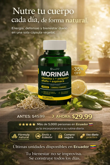 bienestar Moringa Advance 100cap  🎁-35% OFF
