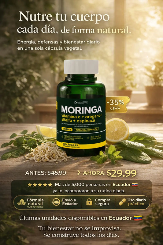 bienestar Moringa Advance 100cap  🎁-35% OFF